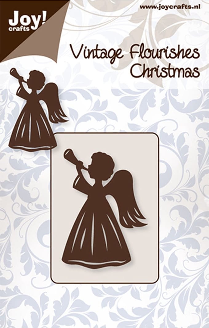 Joy!Crafts Stencil - Snijstencil Engel met trompet
