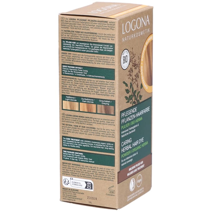 Logona Haarverf Poeder - Koperblond