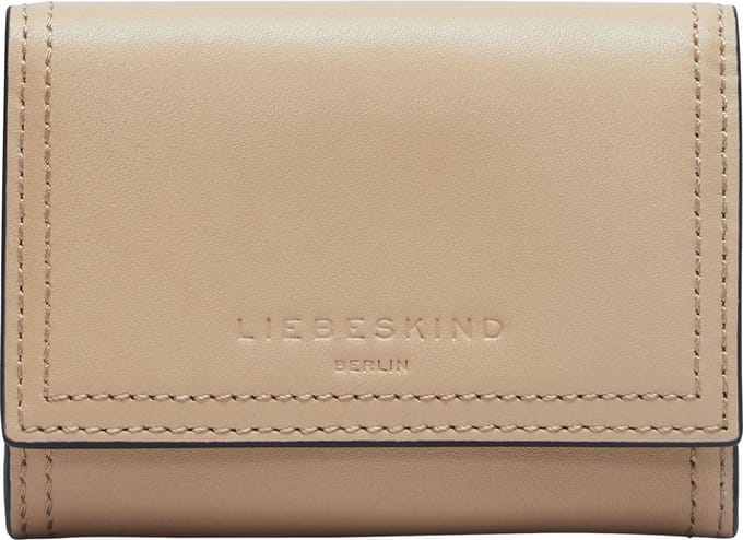 LIEBESKIND BERLIN Portemonnee Lisa Calf Optic Louisa Wallet Sandy Beige