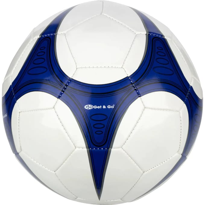 Get & Go Voetbal - Warp Speeder - Wit/Kobalt- Maat 5