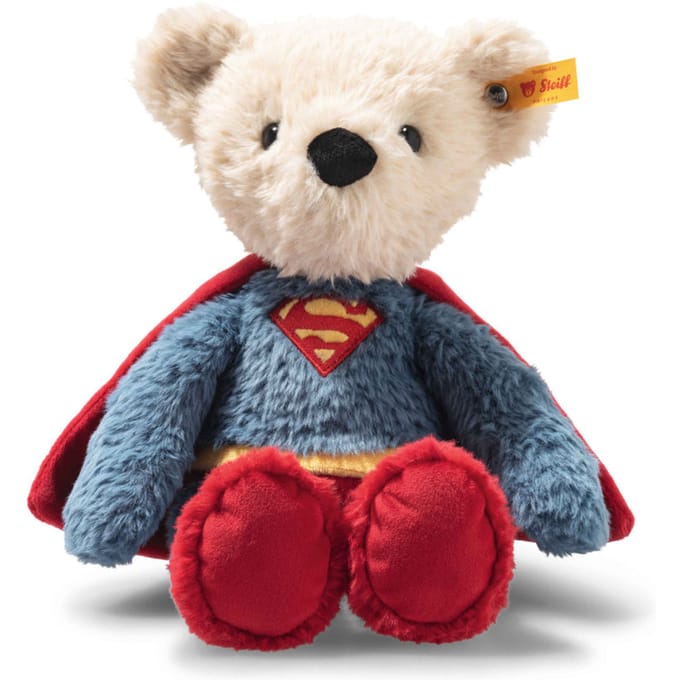 Steiff knuffelbeer superman 29cm