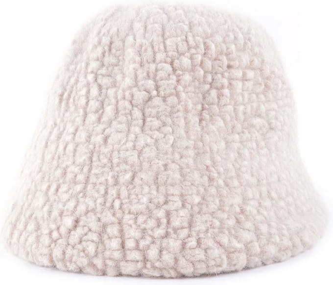 Giuliano Teddy bucket hat - Beige
