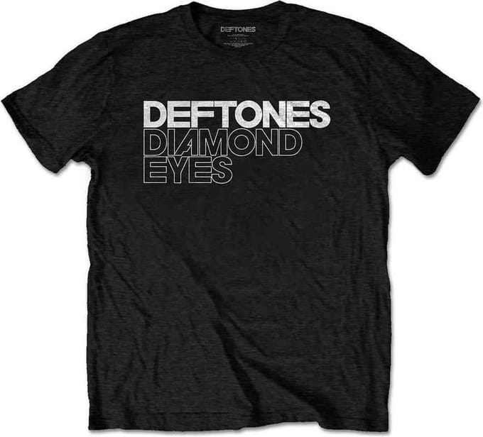 Deftones - Diamond Eyes Heren T-shirt - S - Zwart