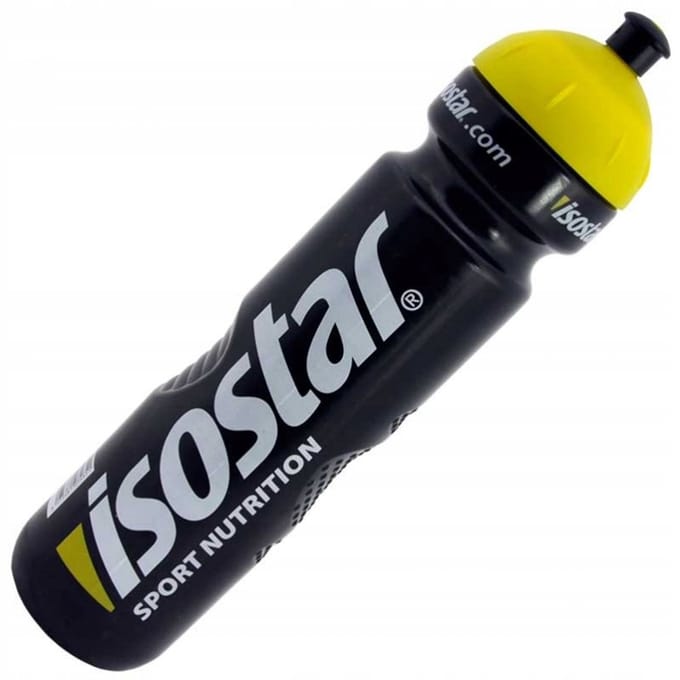 Isostar Serie - Fiets Bidon - 1000ml - Zwart - BPA-vrij