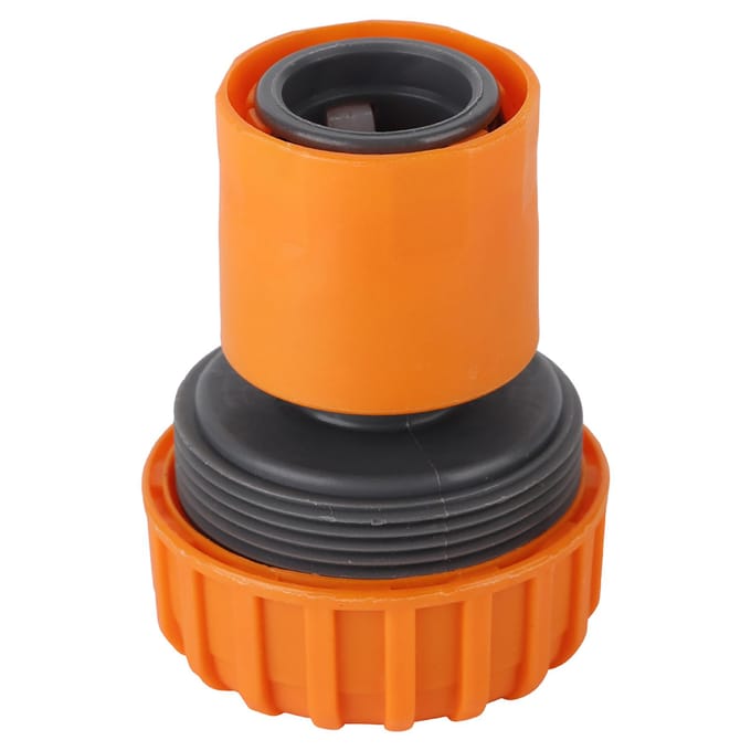 5 stuks 1 inch PP Waterslang Pijp Connector Snelkoppeling Slangkoppeling orange