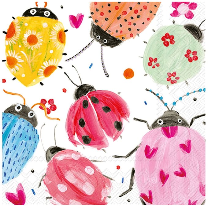 Servet "Joyful Ladybugs"