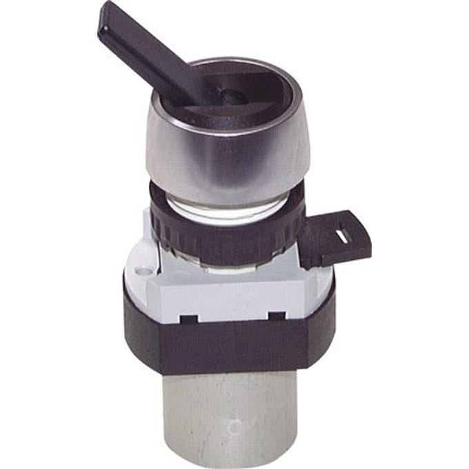 3/2 M5 Tuimelschakelaar Ventiel Zwart 0-12bar/0-168psi 22.5mm Airtec