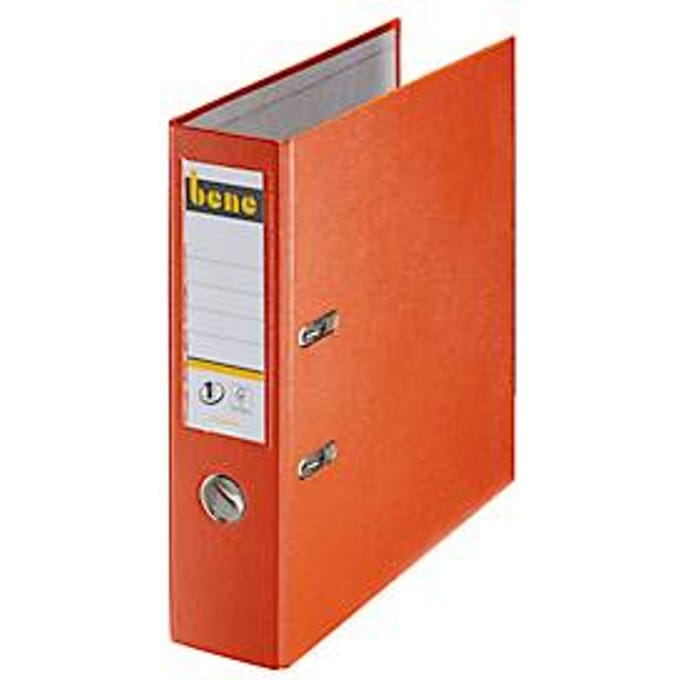 BENE KS ORDNER 80MM ORANJE NR.291400