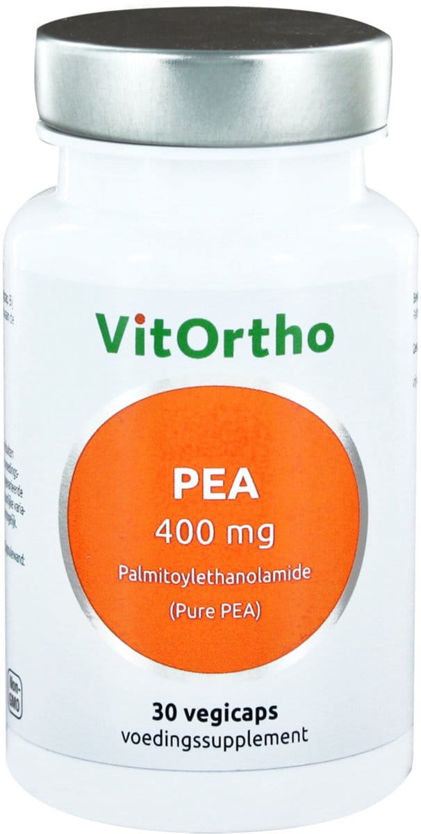VitOrtho PEA 400 mg palmitoylethanolamide (Pure PEA) (30 vegicaps)