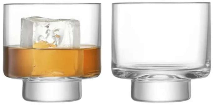 L.S.A. - Metropole Tumbler Glas 300 ml Set van 2 Stuks - Glas - Transparant