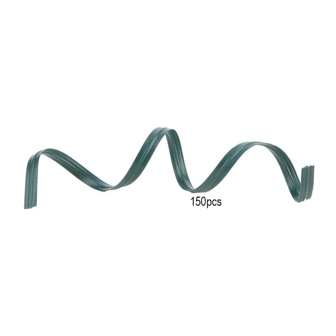 150 pièces Fil d'attache torsadé de jardin Câble Jardinage Plante Support Fixe Câble black