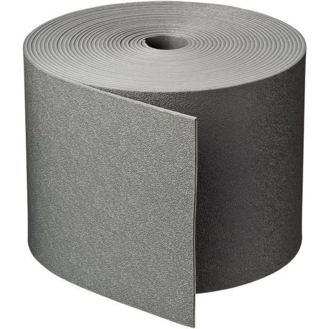 Nature - Borderrand op rol - Grijs - 15cm x 10m - 3mm dik - flexibel