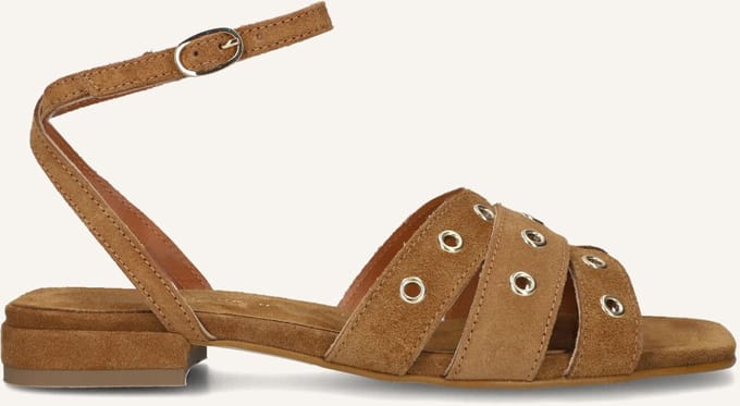 STEFANO LAURAN 25014 Sandalen - Dames - Camel - Maat 39