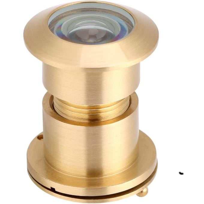 Viseur de porte à grand angle de 28 mm avec cache de confidentialité robuste Type 2