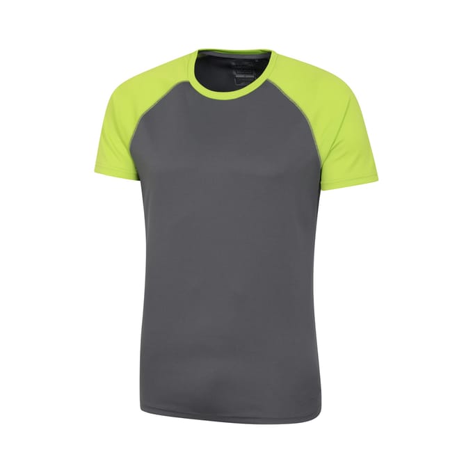 Mountain Warehouse Heren Endurance IsoCool T-Shirt (Lime Punch)