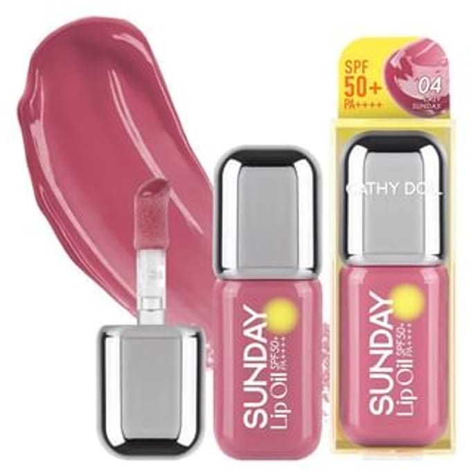 Cathy Doll - Sunday Lip Oil SPF 50+ PA++++ 04 Lazy Sunday
