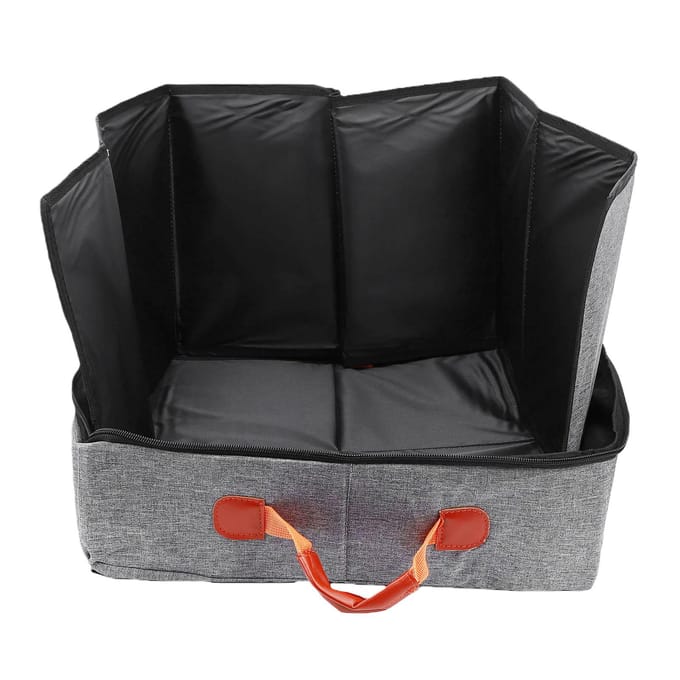Reis Kattenbak Multifunctioneel Waterdicht Opvouwbaar Draagbaar Kattenbak met Deksel black