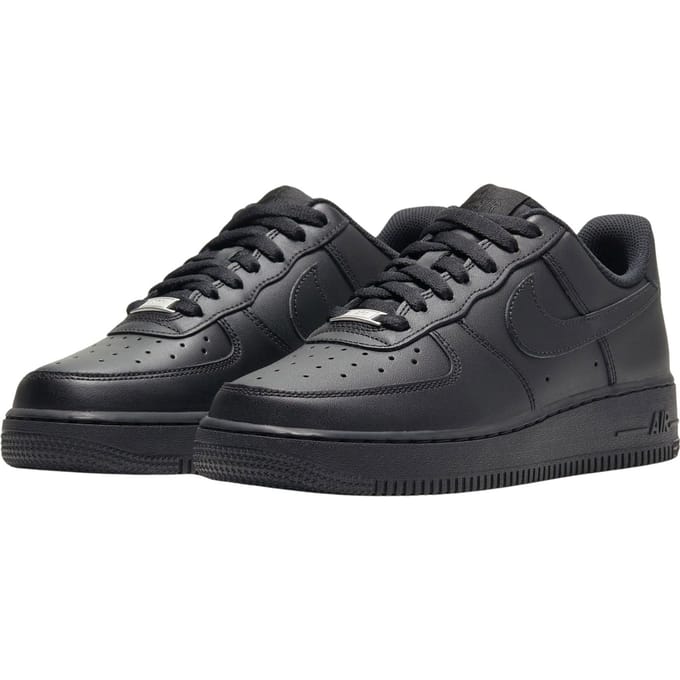 Nike Nike Air Force 1 '07 Dames Sneakers - Black/Black-Black-Black
