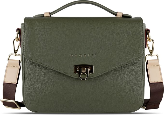 bugatti Schoudertas Ella Classic Bag Olive Olijfgroen