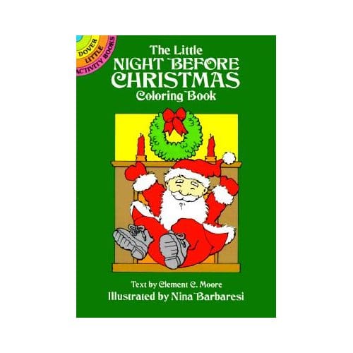 The Little Night Before Christmas Coloring Book - Barbaresi, Nina
