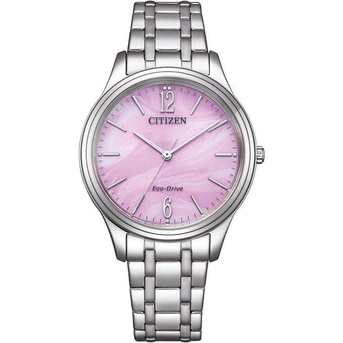Citizen Elegance EM0411-71X Horloge - Staal - Zilverkleurig - Ø 34 mm