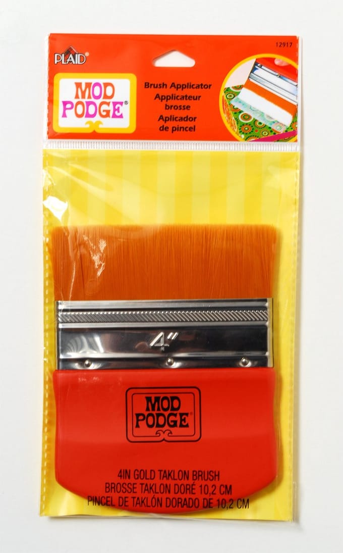 Mod Podge Brede kwast - Voor decoupage - Synthetisch - 10,2 cm