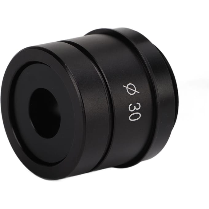 Adaptateur d'objectif à monture C standard pour appareil photo numérique 23,2 mm 30 mm Bague adaptatrice black