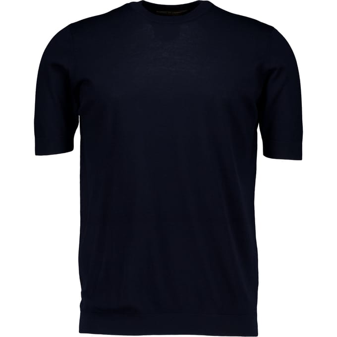 Filippo De Laurentiis Tshirt Mc T-shirts Donkerblauw Ts0mc Cr14r