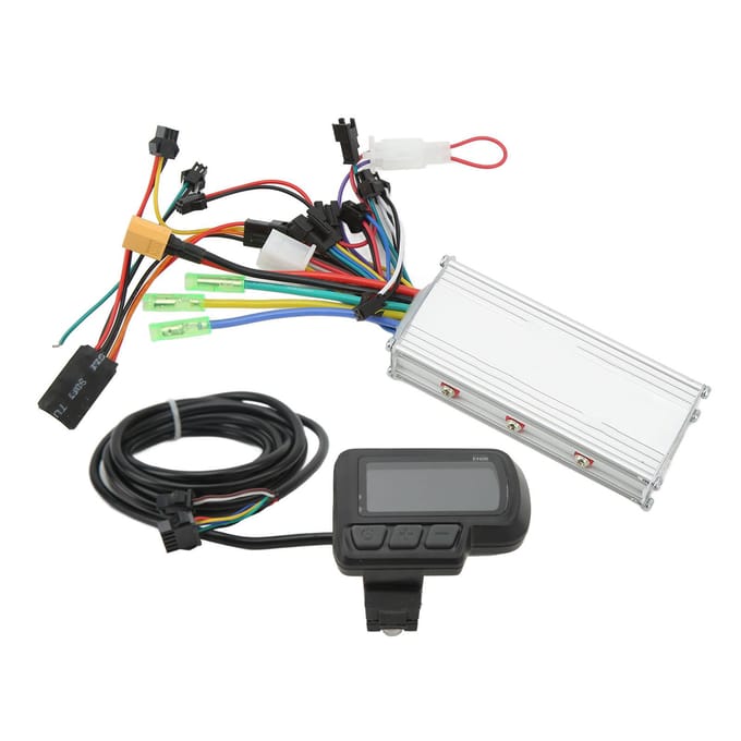 36V 48V 500W Scooter Controller LCD Paneel Kit Elektrische Fiets Paneel Kit voor Elektrische Fiets white