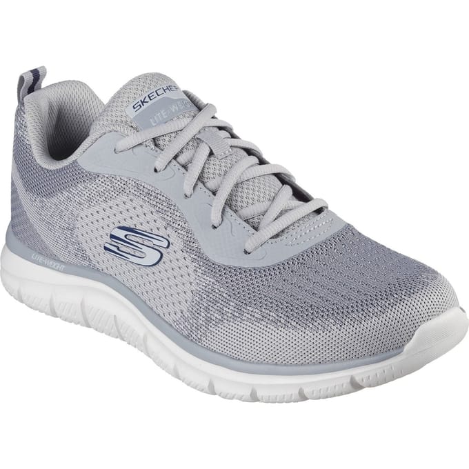 Skechers Track Glendor Polyester Grijze herentrainers