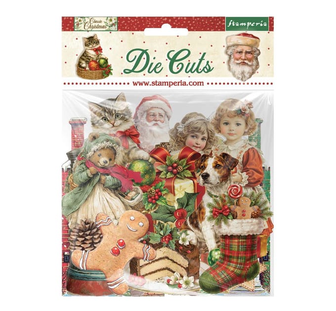 Stamperia Stansmotieven "Classic Christmas"
