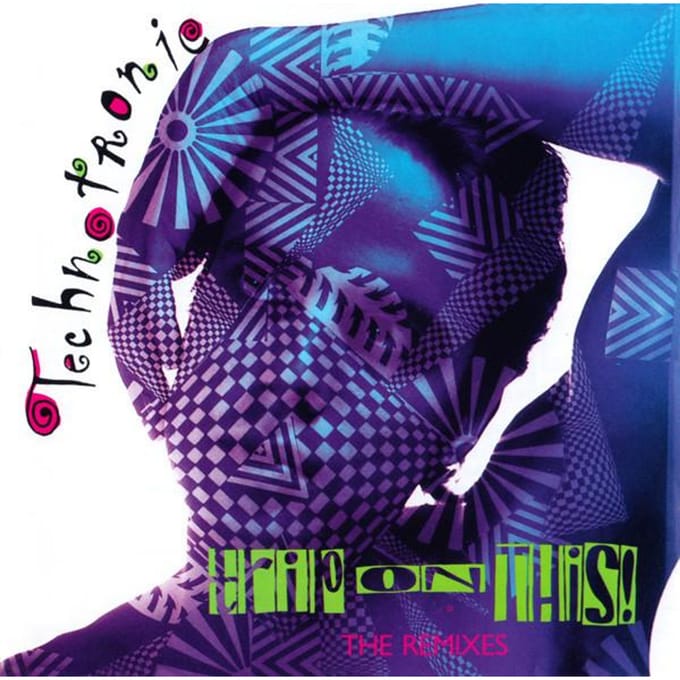 CD TECHNOTRONIC - Trip on This K295028 SBK Records 1990 US Dans & Electronica Gebruikt blue