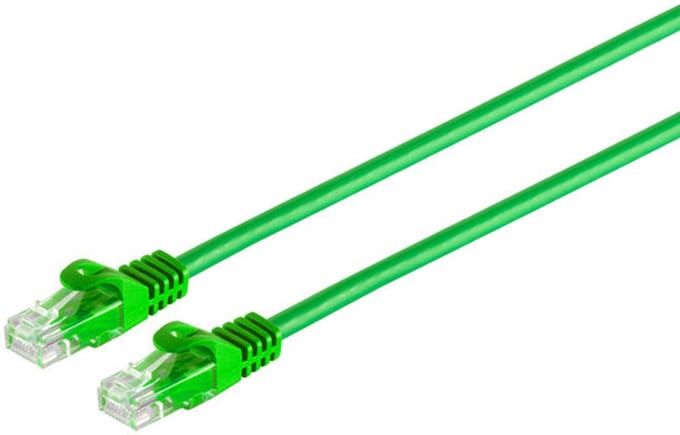 RJ45 Patchkabel CAT 7 Rohkabel U/UTP grün 2m