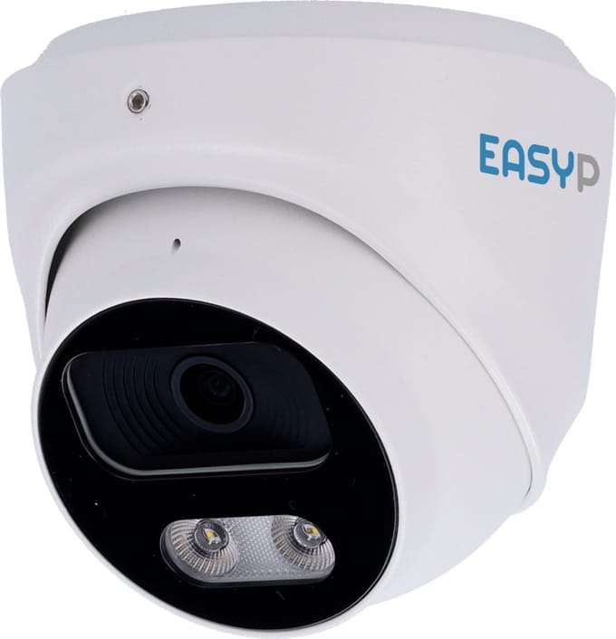 IP Turret camera 5MP EP-IPT220A-5-DL met AI en Dual Light