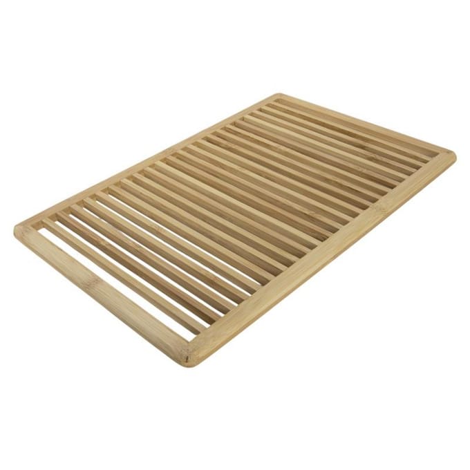 Onderzetter - 30x20 cm - Bamboe - Ribbel