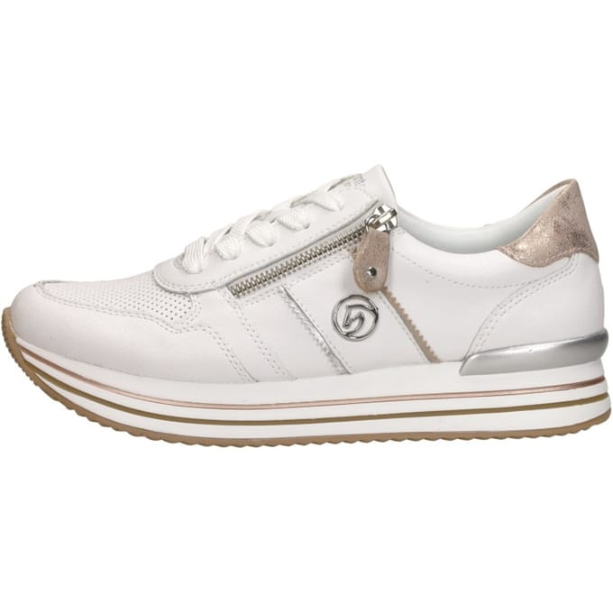 Remonte Sneakers - Dames - Wit - Maat:36