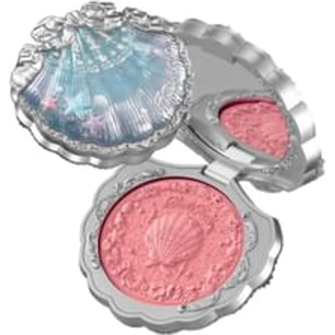 Flower Knows - Shell's Jewel Silk Satin Blush - 5 Colors #03 Coral Seashell - 5g