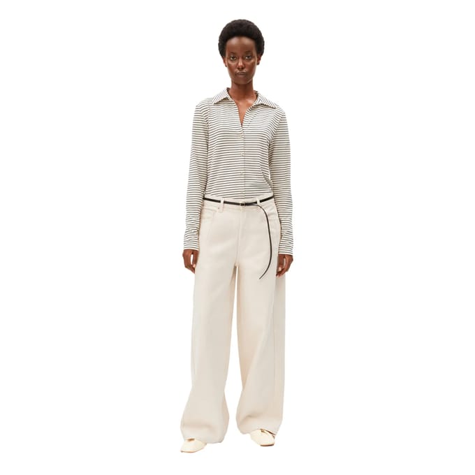 Damesblouse met lange mouwen Armedangels Nalaannia stripe