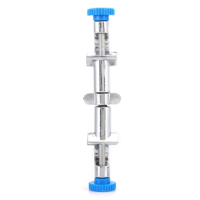 Pince pour support de laboratoire Alliage de zinc Direction réglable Clip Outils de laboratoire Équipement d'expérimentation white