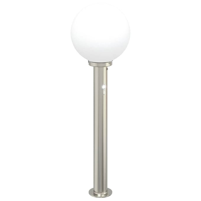 vidaXL Bolderverlichting met sensor 80 cm RVS IP44