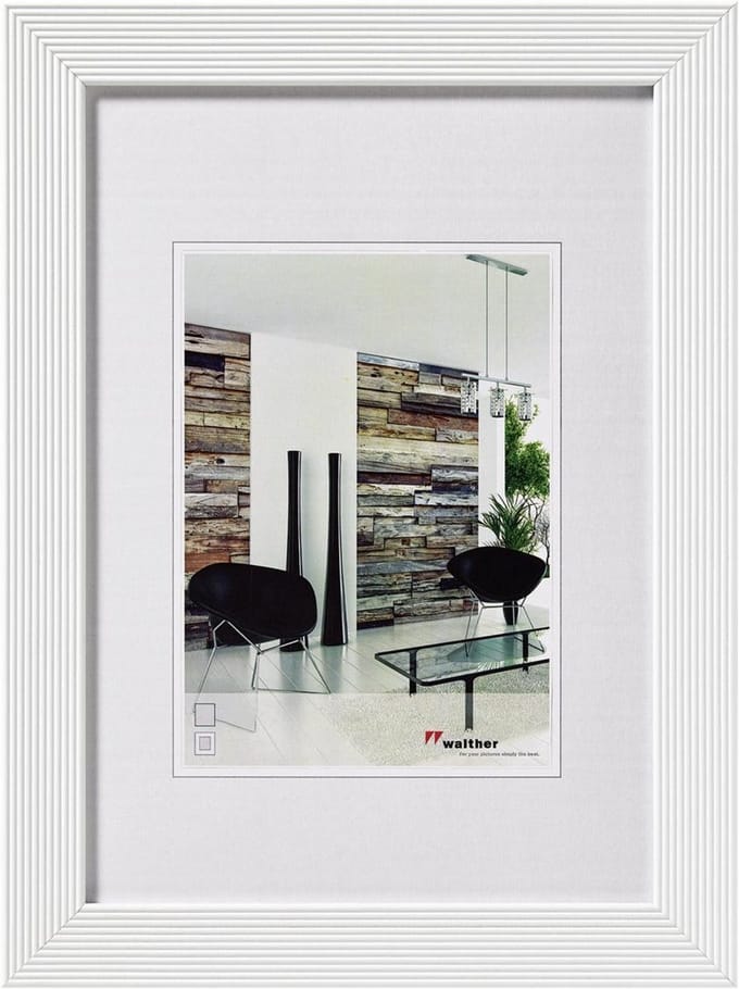 Walther Grado - Houten lijst - Fotoformaat 18x24 cm - Wit