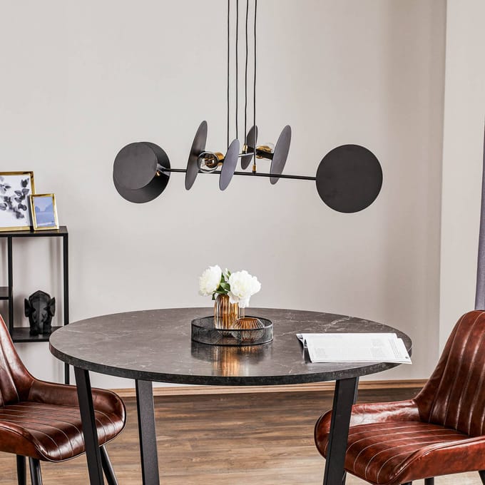 EMIBIG LIGHTING Hanglamp Idea 4 Black in interessant design