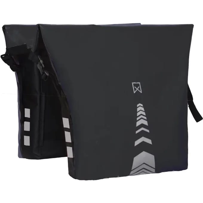 Willex Dubbele Fietstas - Sportief - Zwart - 34L