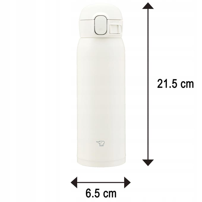 Zojirushi SM-WS48-WM - Thermosbeker - 480ml - Biały - Vacuümisolatie