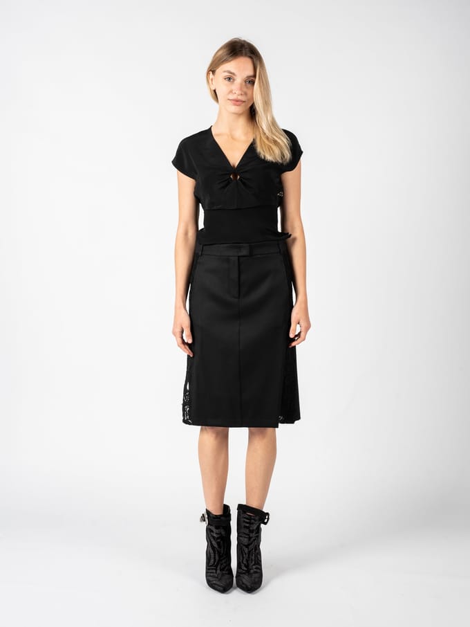Pinko rok Glorietta Vrouw zwart