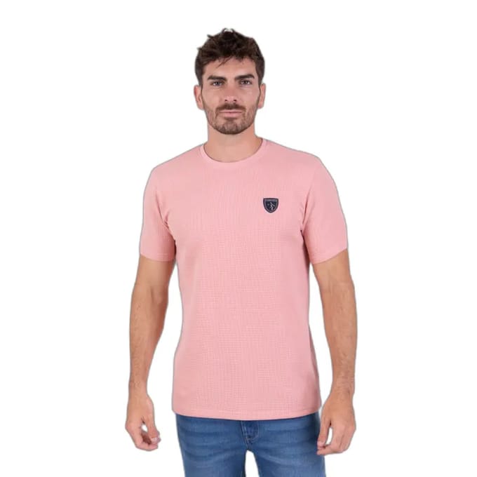 T-shirt van gewafeld materiaal Camberabero
