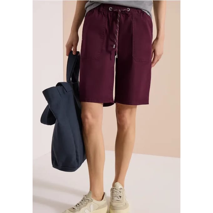 Mid Waist straight legs short in casual pasvorm