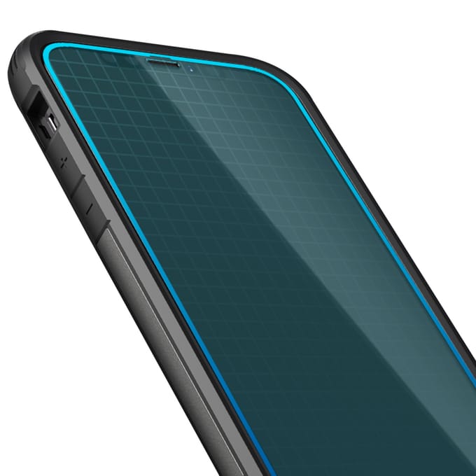 Spigen AlignMaster Full Cover Screenprotector 2 Pack voor de Apple iPhone 12 (Pro)