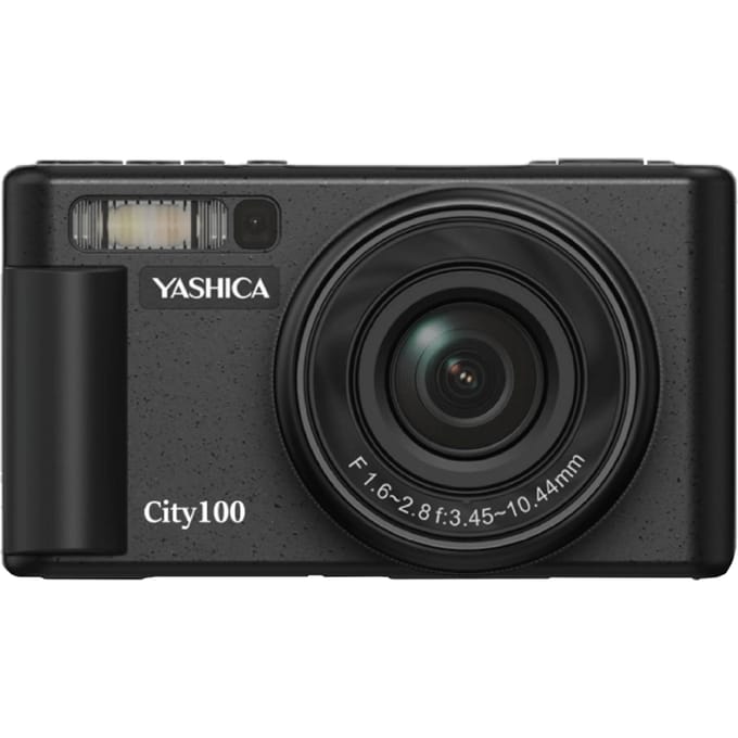 Yashica City 100 Compactcamera 72 MP CMOS Zwart