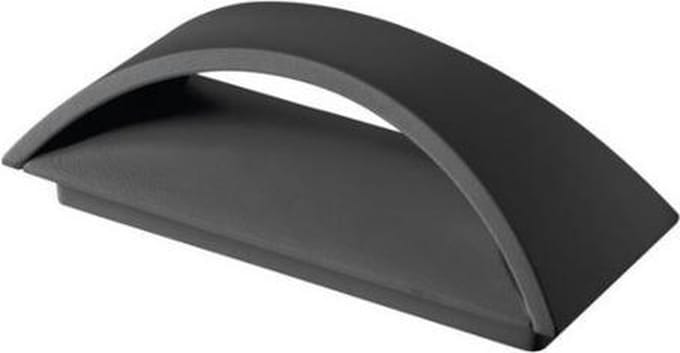 LED Wandlamp Biso - 8 Watt - 140Lm - IP54 - Zwart